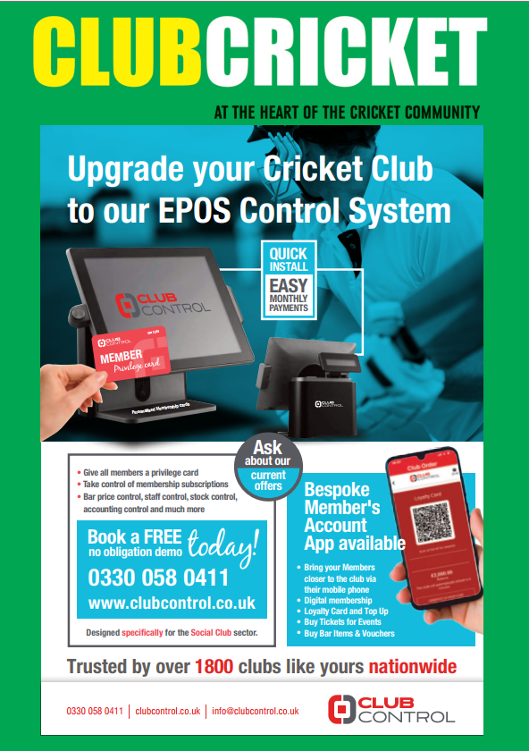 Image for Cricket Club Control Cover